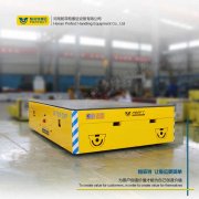 厂家:四川省19吨蓄电池轨道平车自动化运输平板设备-帕菲特电动平